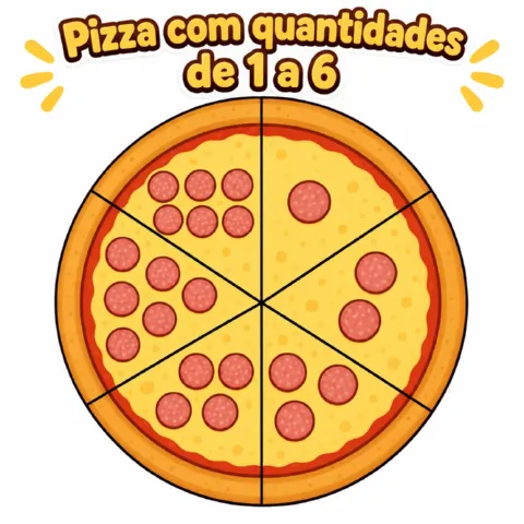 Pizza dos Números – Jogo Matemático para Educação Infantil — amostra 2: Pizza dos Números de 1 a 12 em PDF Pizza dos Números – Jogo Matemático para Educação Infantil — amostra 2: Pizza dos Números de 1 a 12 em PDF