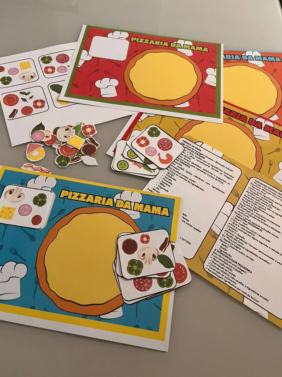 🍕 Pizzaria da Mama – Aprender Brincando é Mais Gostoso! — amostra 1: Como funciona? 🍕 Pizzaria da Mama – Aprender Brincando é Mais Gostoso! — amostra 1: Como funciona?