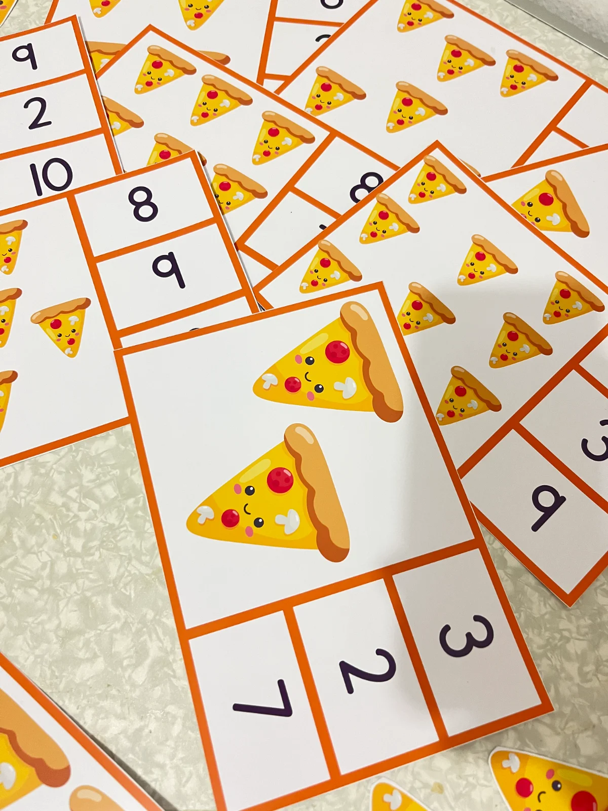 Pizzas dos números. Vamos Brincar de Pizzaiolos! — amostra 5: Vamos Brincar de Pizzaiolos