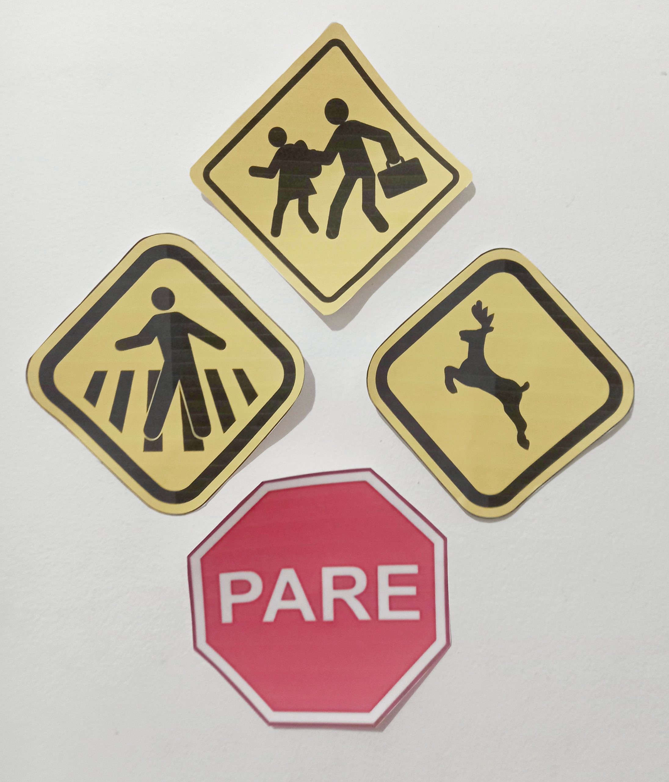 Placas de trânsito / palitoches semana do trânsito – PDF para Imprimir — amostra 2: Formato e entrega Placas de trânsito / palitoches semana do trânsito – PDF para Imprimir — amostra 2: Formato e entrega