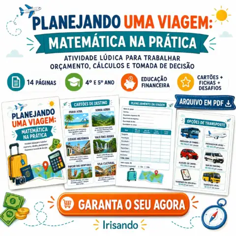 Planejando uma Viagem: Matemática na Prática — amostra 4: Transforme a Matemática em uma experiência prática e…