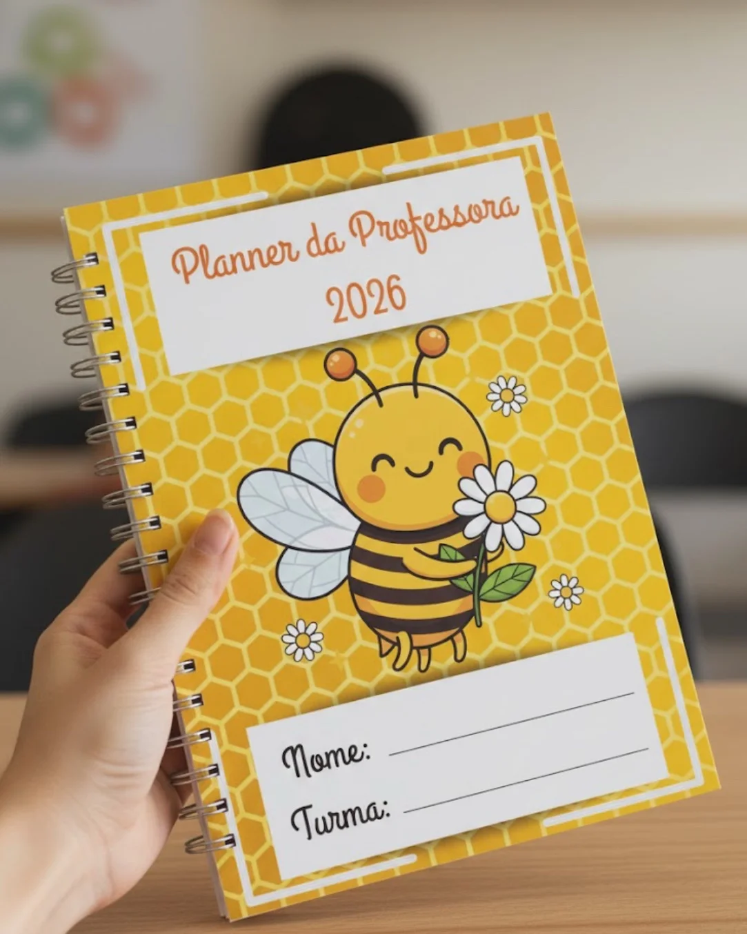 Planner abelha 2026 — Datas comemorativas para Todas as séries: *Planner da professora tema abelhinha 2026* Transforme a…