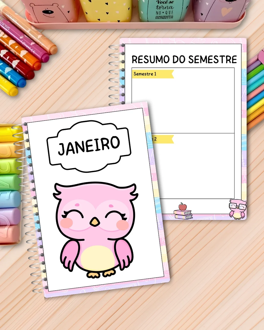 PLANNER DA DIRETORA 2027 – ORGANIZAÇÃO COMPLETA — amostra 3: Organize sua rotina escolar com muito mais praticidade