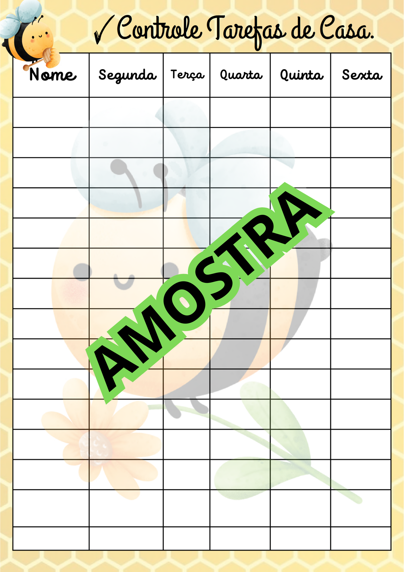 Planner de Abelhinha para imprimir — Educação Infantil 2025 — amostra 2: Para quem este material é indicado