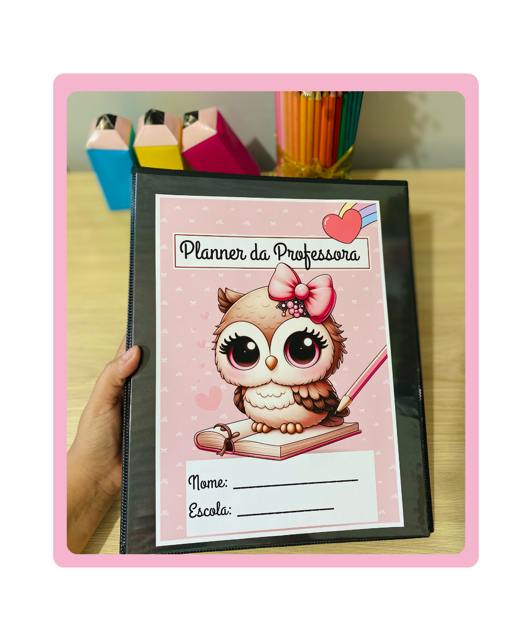 Planner de coruja para imprimir – 2025 — Planners e organização para Todas as séries: Organize o dia a dia escolar com o…