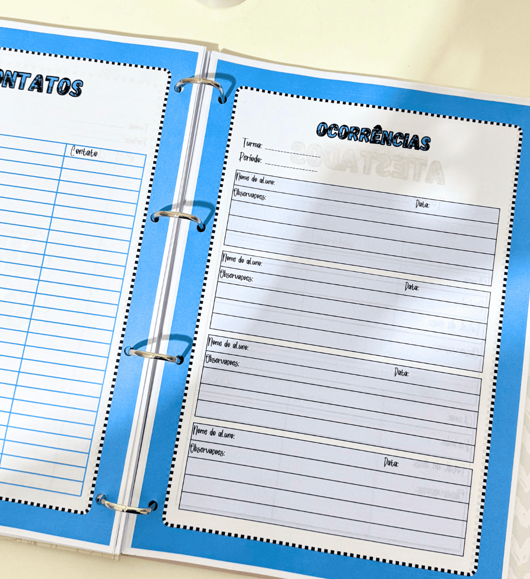 Planner do Professor 2025 em PDF para Imprimir e Organizar — amostra 5: Organize sua rotina docente com o Planner do…
