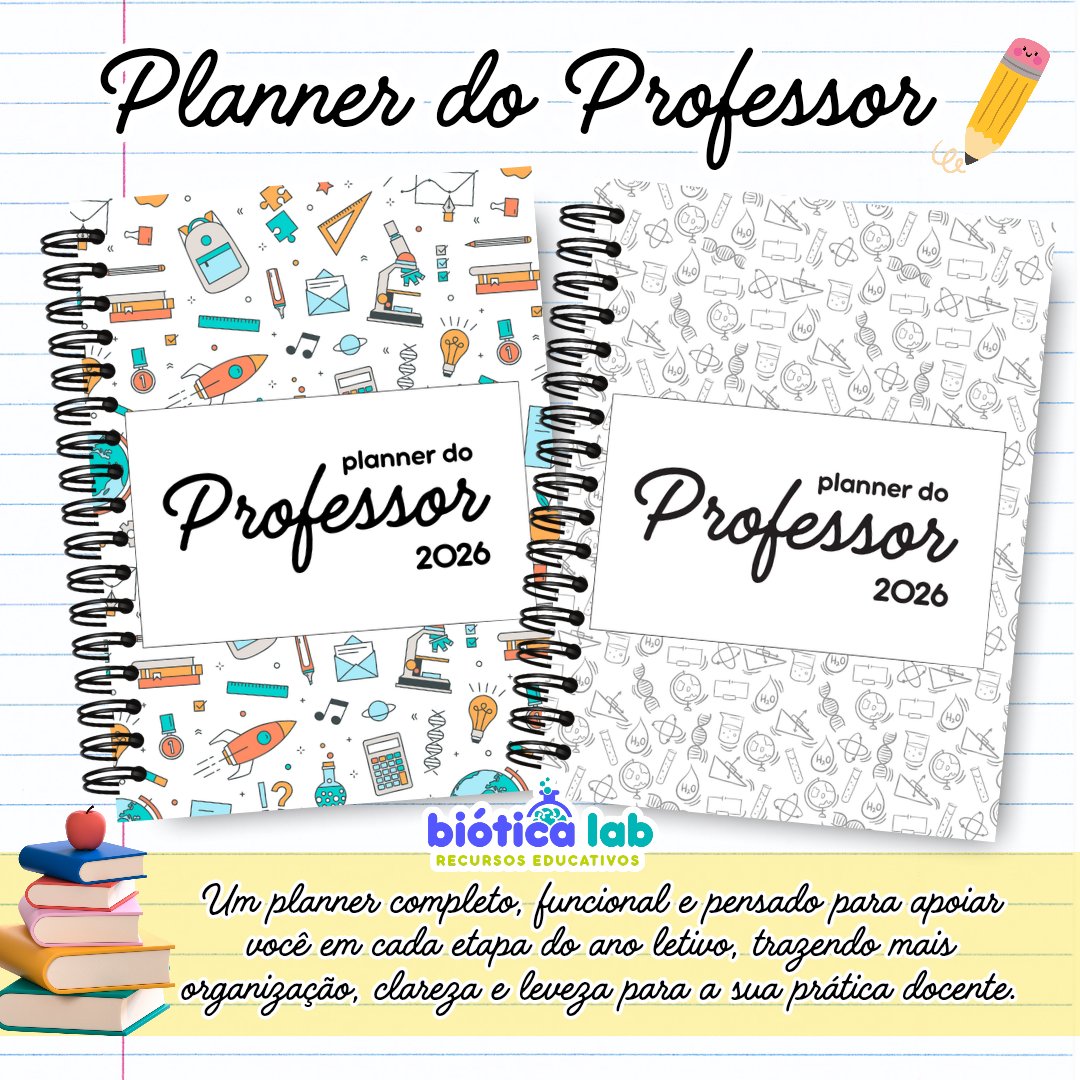 Planner do Professor 2026 – PDF para Imprimir — Datas comemorativas para Todas as séries: https://youtu