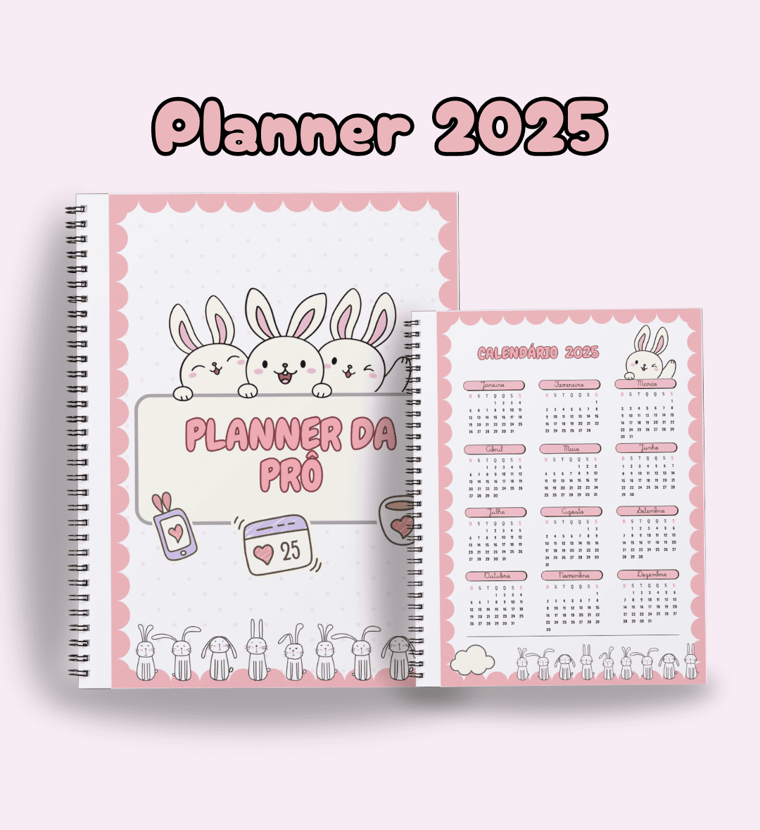 Planner para Professor 2025: Organização com Tema Coelhinho — Geografia para Todas as séries: Organize a rotina docente com…
