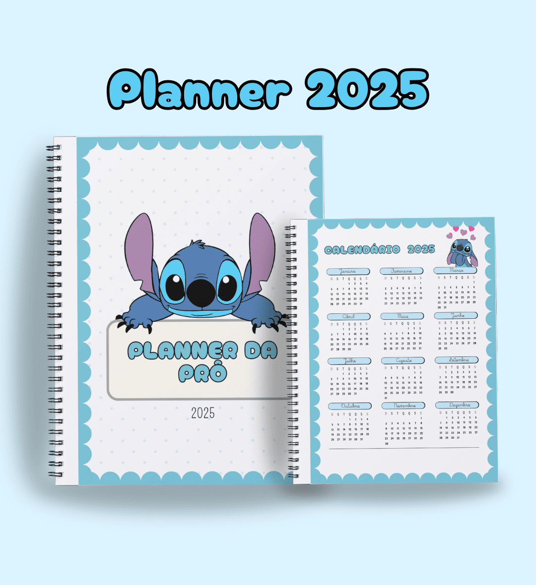 Planner para Professor 2025 Stitch: Organização do Ano Letivo — Geografia para Todas as séries: Organize a rotina docente…