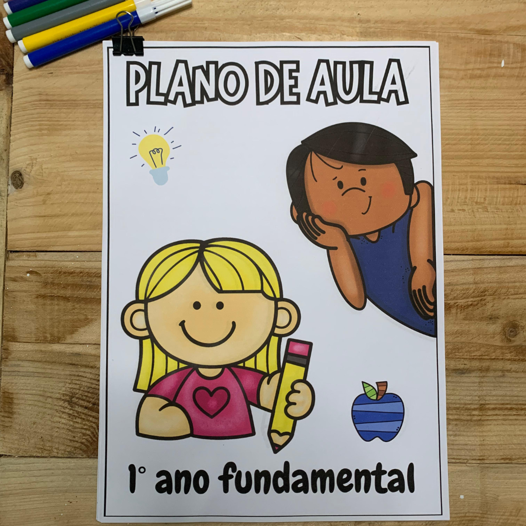 Plano de aula - 1 ano fundamental | 1º ano — capa do material