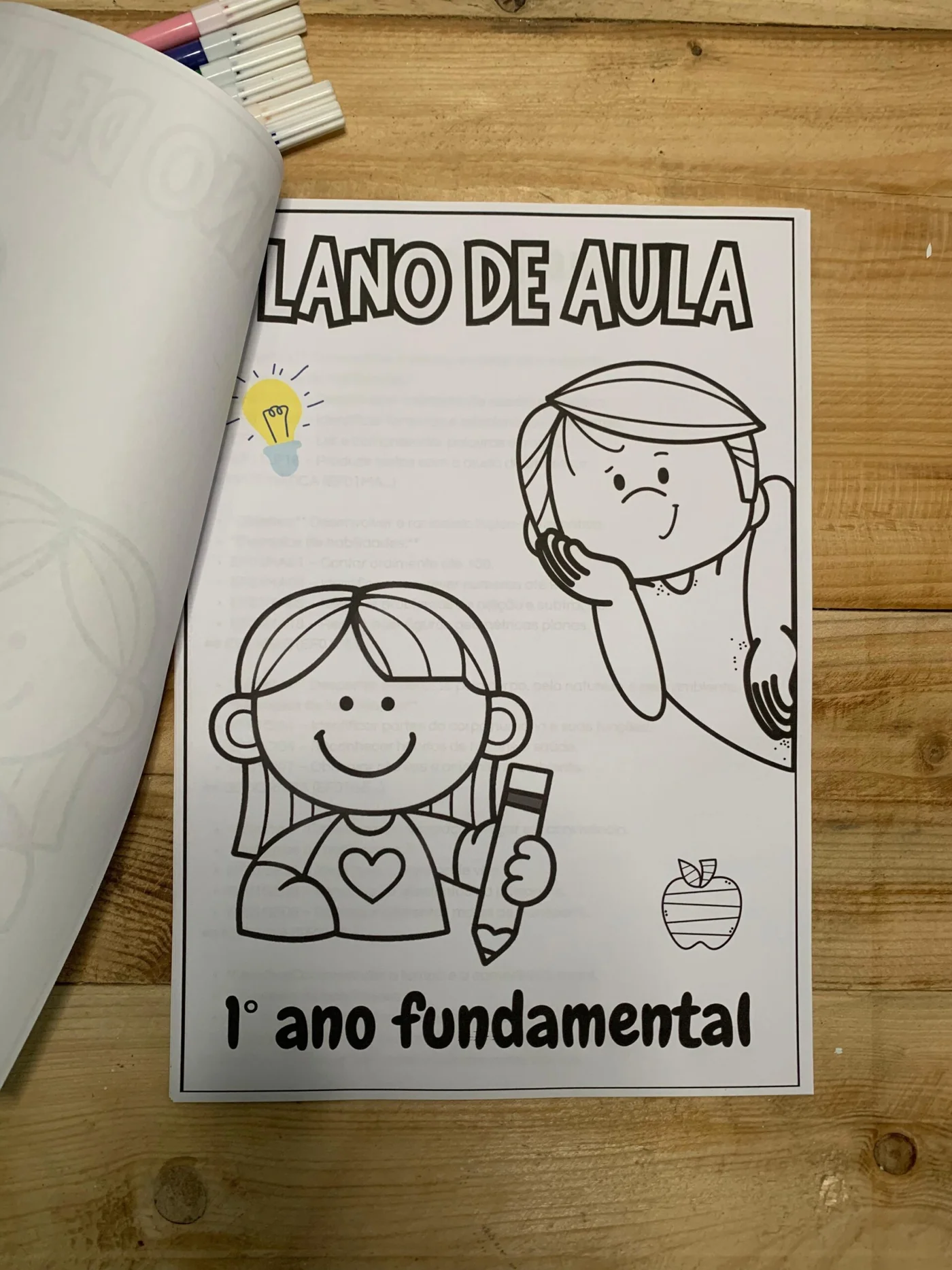 Plano de aula 1 ano fundamental — amostra 1: Plano de aula 1º ano ✨📚 Professores do 1º ano, essa é para vocês
