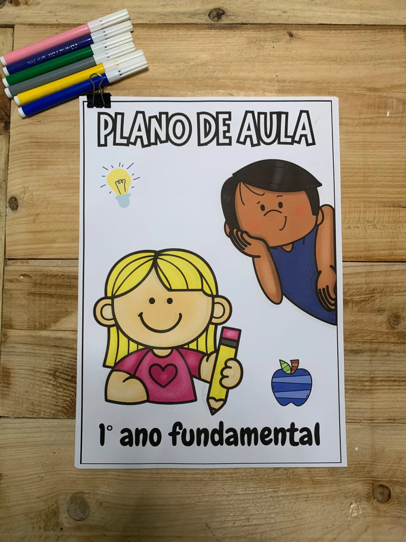 Plano de aula 1 ano fundamental — Apostilas para 1º ano: Plano de aula 1º ano ✨📚 Professores do 1º ano, essa é para vocês