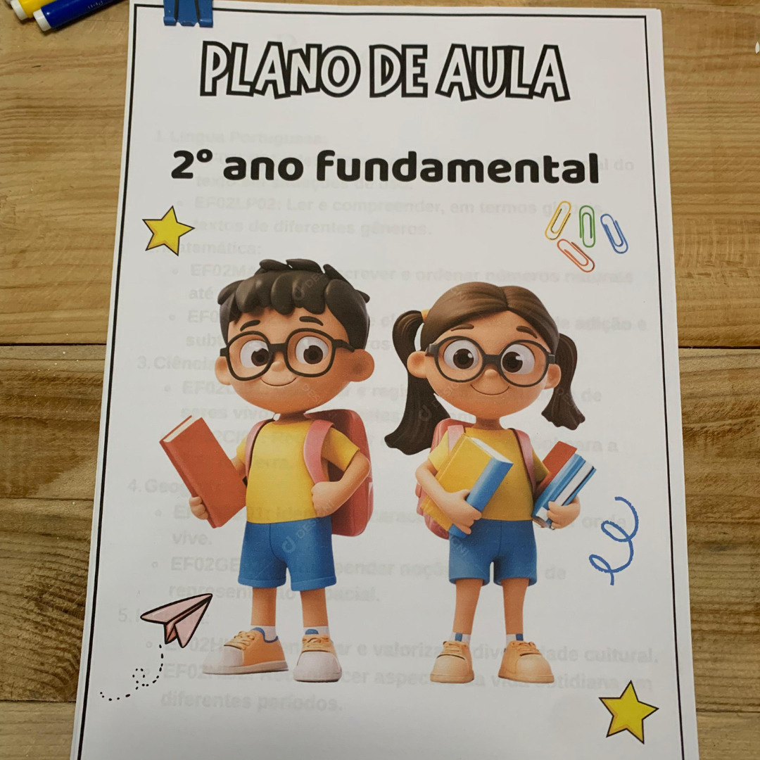 Plano de aula - 2 ano fundamental | 2º ano — capa do material
