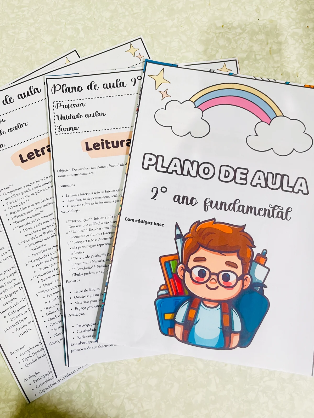 Plano de Aula 2° ANO – Material Pedagógico — amostra 5: Chega de perder horas montando planejamento