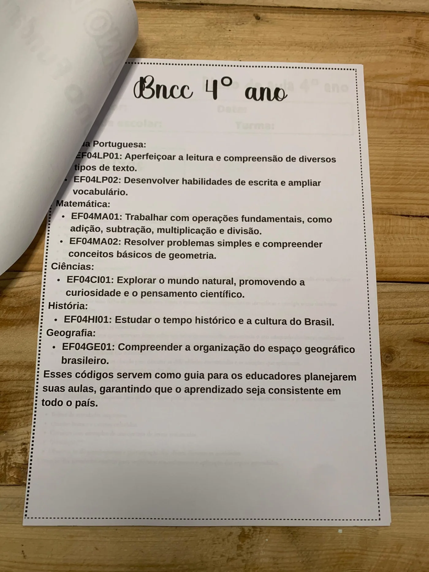 Plano de aula 4 ano fundamental — amostra 3: Plano de aula 4º ano ✨📚 Professores do 4º ano, essa é para vocês