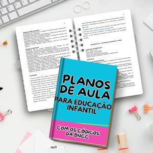 Plano de aula: educação infantil – PDF para Imprimir — capa do material