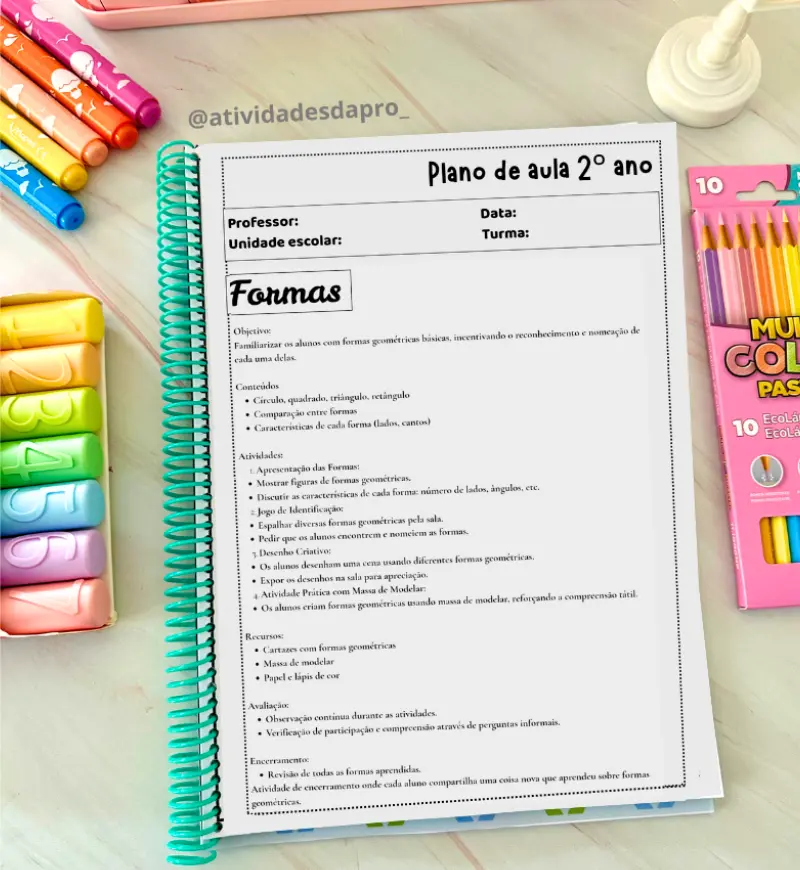 Planos de aula 2º ano: 20 propostas em PDF alinhadas à BNCC — amostra 2: O que vem no material