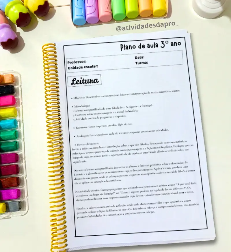 Planos de aula 3º ano: 18 propostas alinhadas à BNCC — amostra 1: Planos de aula 3º ano para apoiar seu planejamento