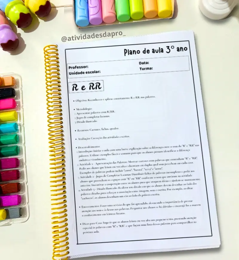 Planos de aula 3º ano: 18 propostas alinhadas à BNCC — amostra 2: O que vem no material