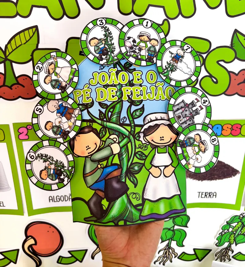 Plantando Feijões | Kit em PDF Educação Infantil — amostra 5: O Kit Plantando Feijões não é só uma atividade… é uma…