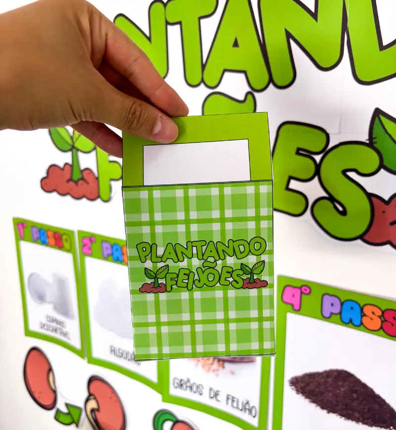 Plantando Feijões | Kit em PDF Educação Infantil — amostra 6: O Kit Plantando Feijões não é só uma atividade… é uma…