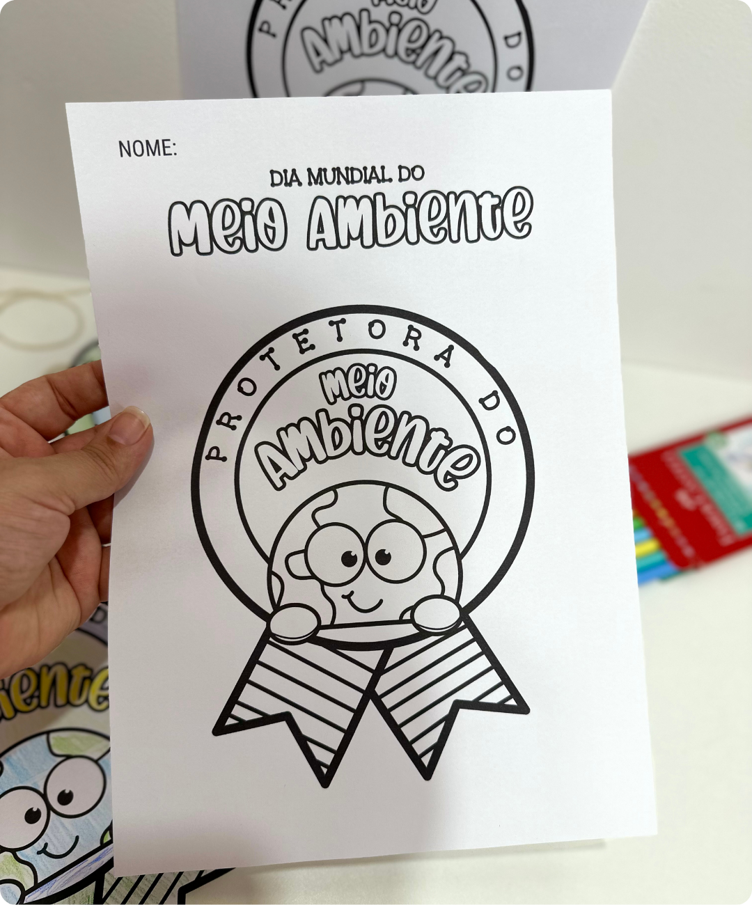 Plaquinha de meio ambiente para imprimir — Educação Infantil — amostra 4: Para quem é indicado