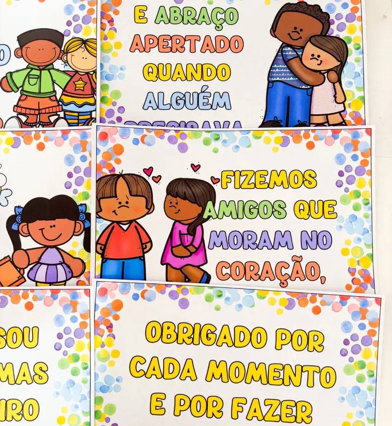 Plaquinhas Aula da Saudade para Encerramento da Educação Infantil — amostra 4: Para quem é indicado