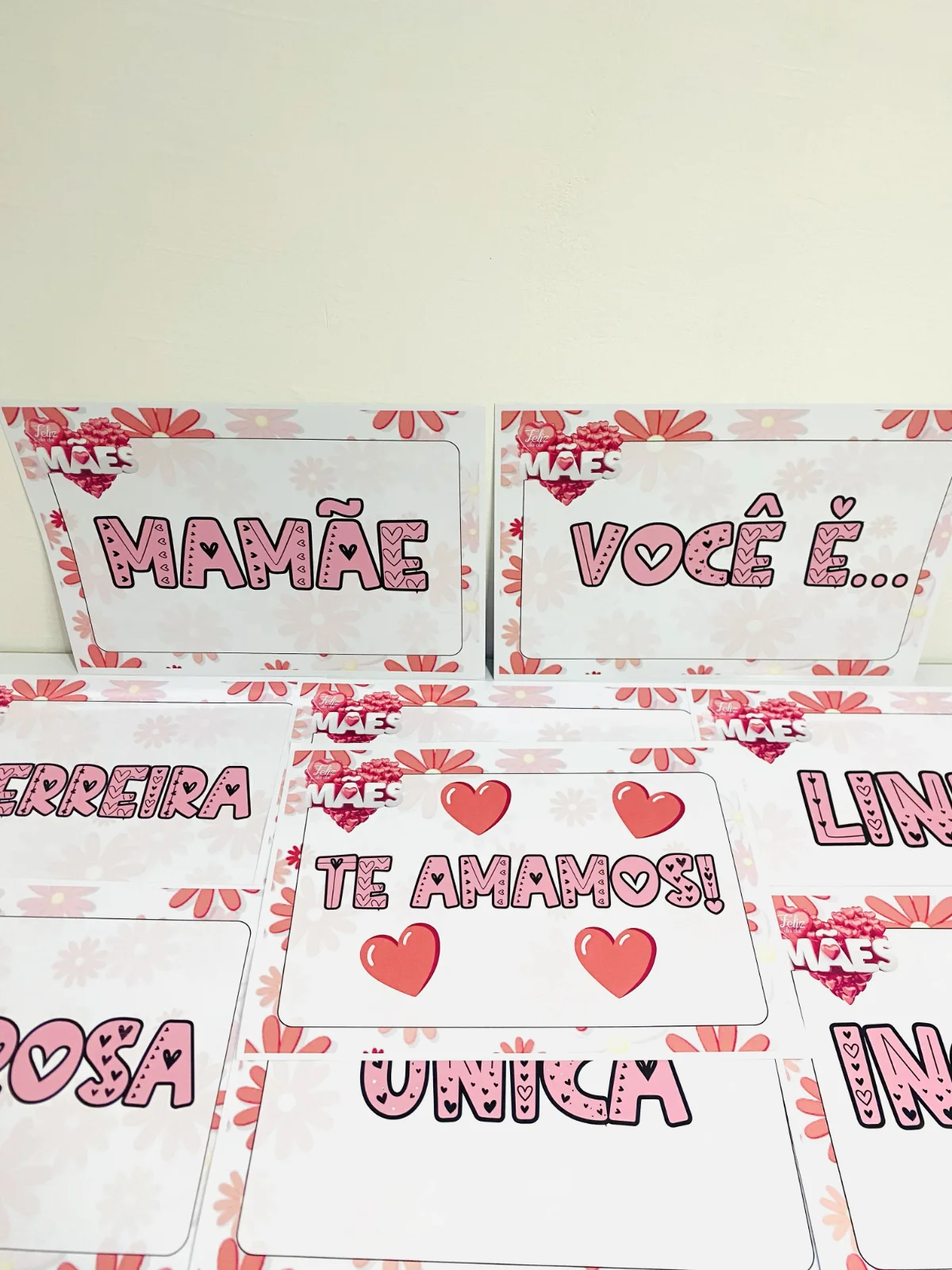 Plaquinhas de Apresentação para o Dia das Mães — amostra 5: Proporcione uma homenagem inesquecível com o tema Mamãe, você é
