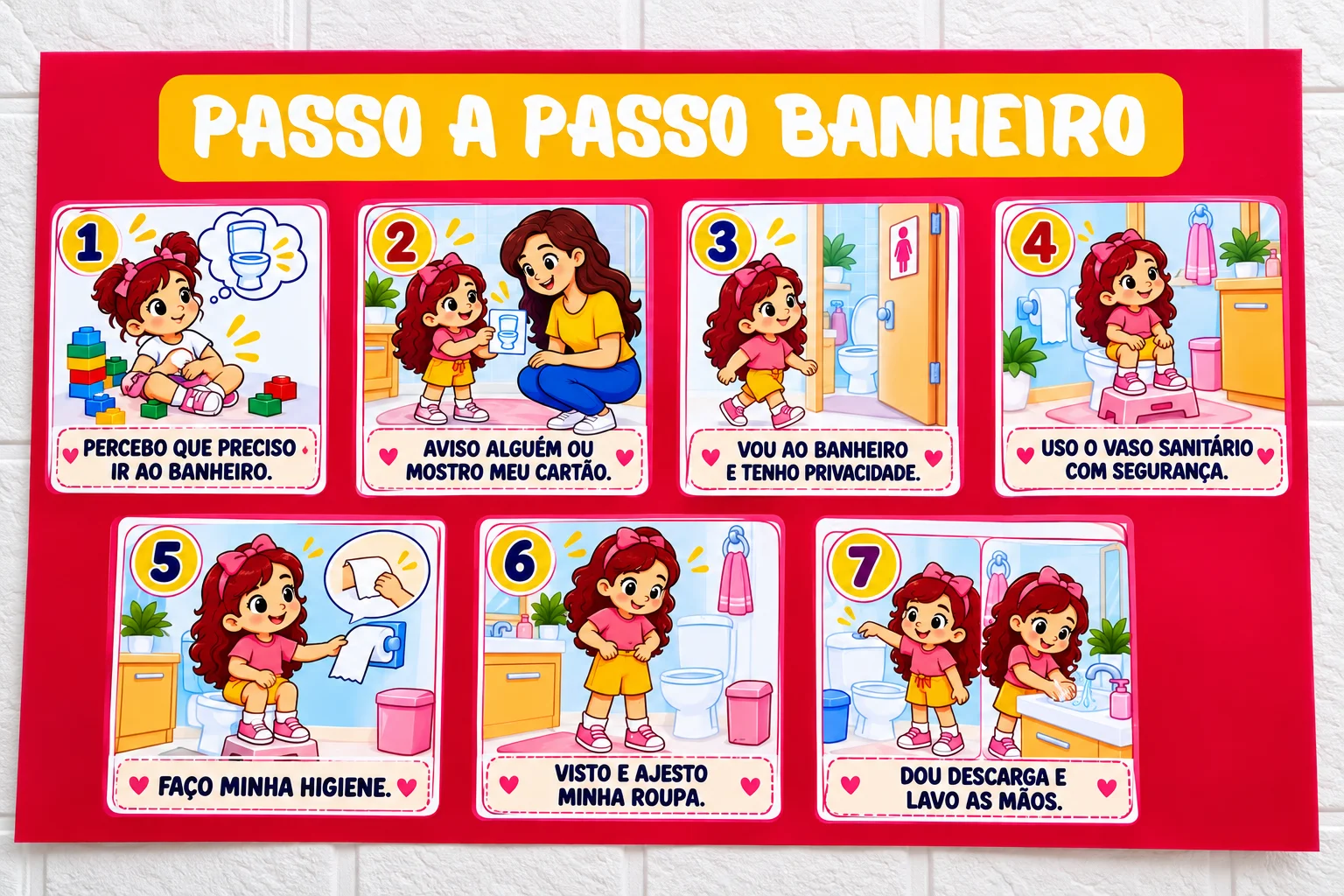PLR História Social Meu Corpo Me Avisa! + Prancha Passo a Passo do Banheiro — amostra 3: Recurso educativo digital com…