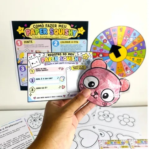 PLR OFICINA PAPER SQUISHY 🎨 - SEMANA DA CRIANÇA — capa do material