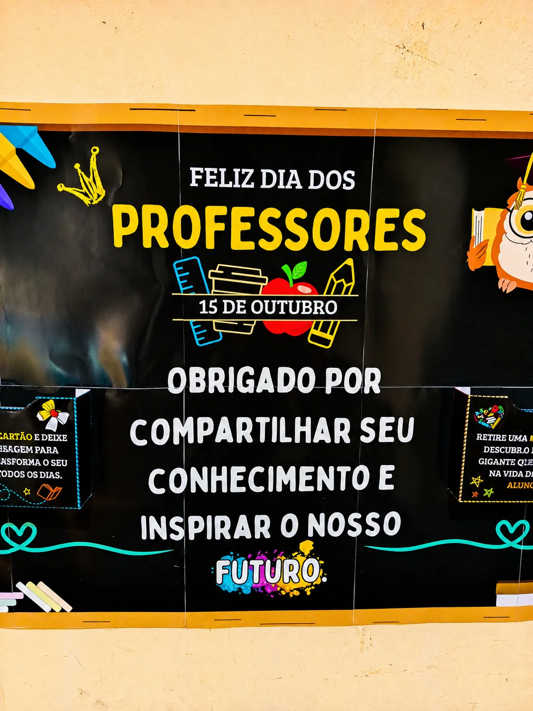 PLR total Painel Dia dos Professores – 15 de Outubro (cópia) — amostra 3: Uma proposta afetiva, interativa e com mensagem…
