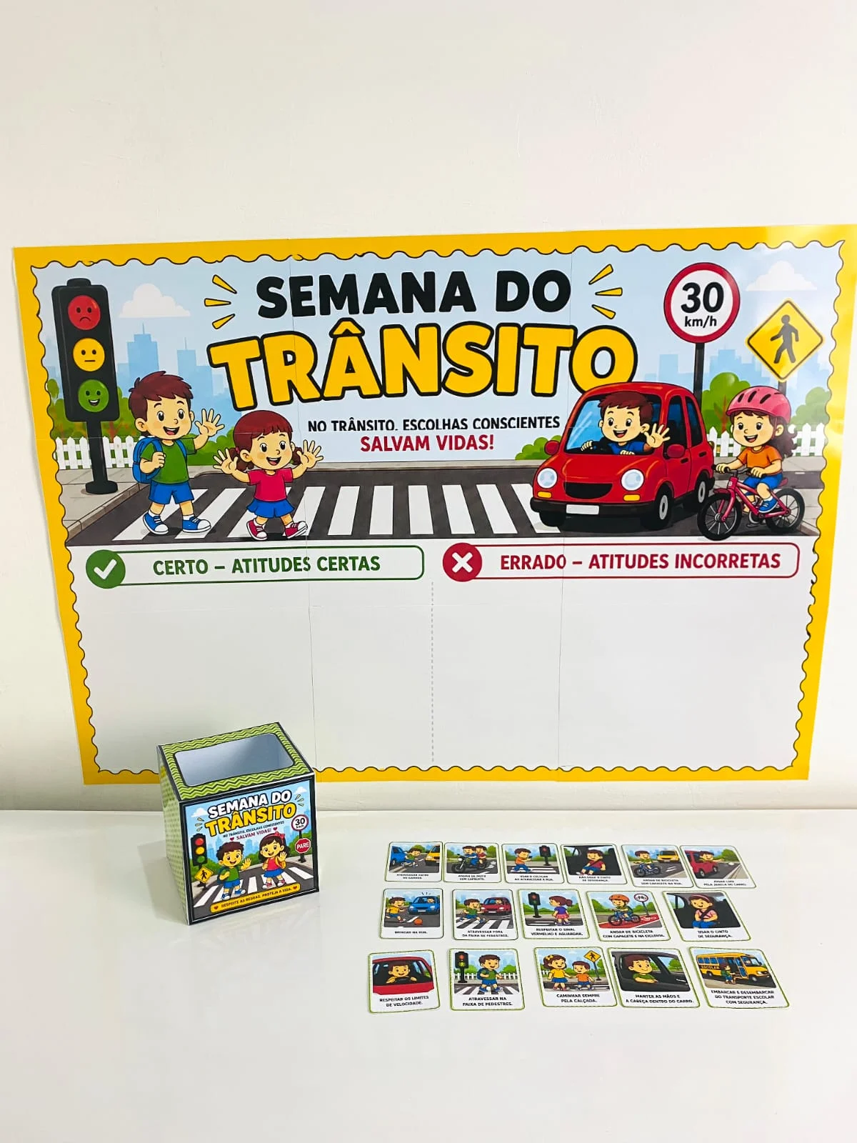 PLR total Painel Escolhas Conscientes no Trânsito - Semana do Trânsito — amostra 3: Um recurso lúdico, visual e interativo… PLR total Painel Escolhas Conscientes no Trânsito - Semana do Trânsito — amostra 3: Um recurso lúdico, visual e interativo…