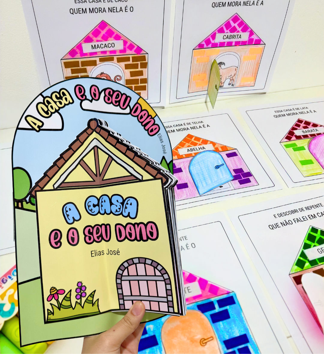Poema A Casa e o Seu Dono: Livro e Atividades em PDF — amostra 1: Poema A Casa e o Seu Dono para explorar com a turma