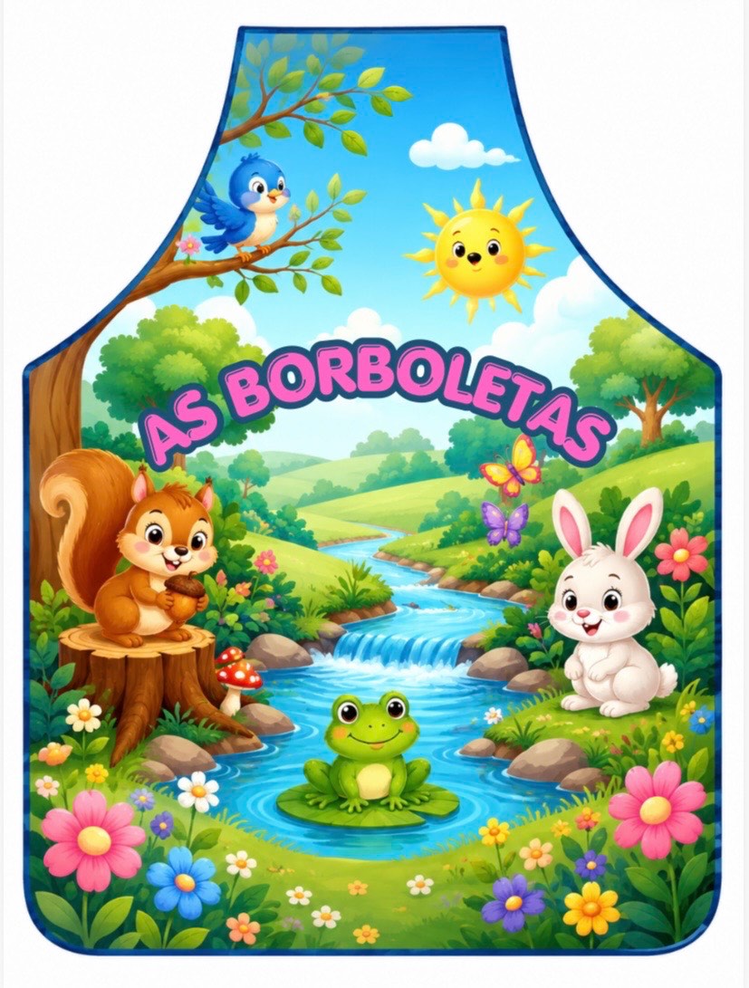 Poema As Borboletas: Oficina, Avental Poético e Brindes — amostra 1: Vivencie o poema “As Borboletas” com leitura e criação