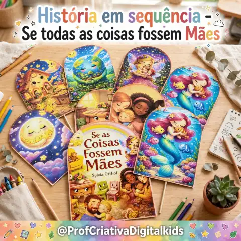 Poesia: Se todas as coisas fossem Mães. - Anos Iniciais — capa do material
