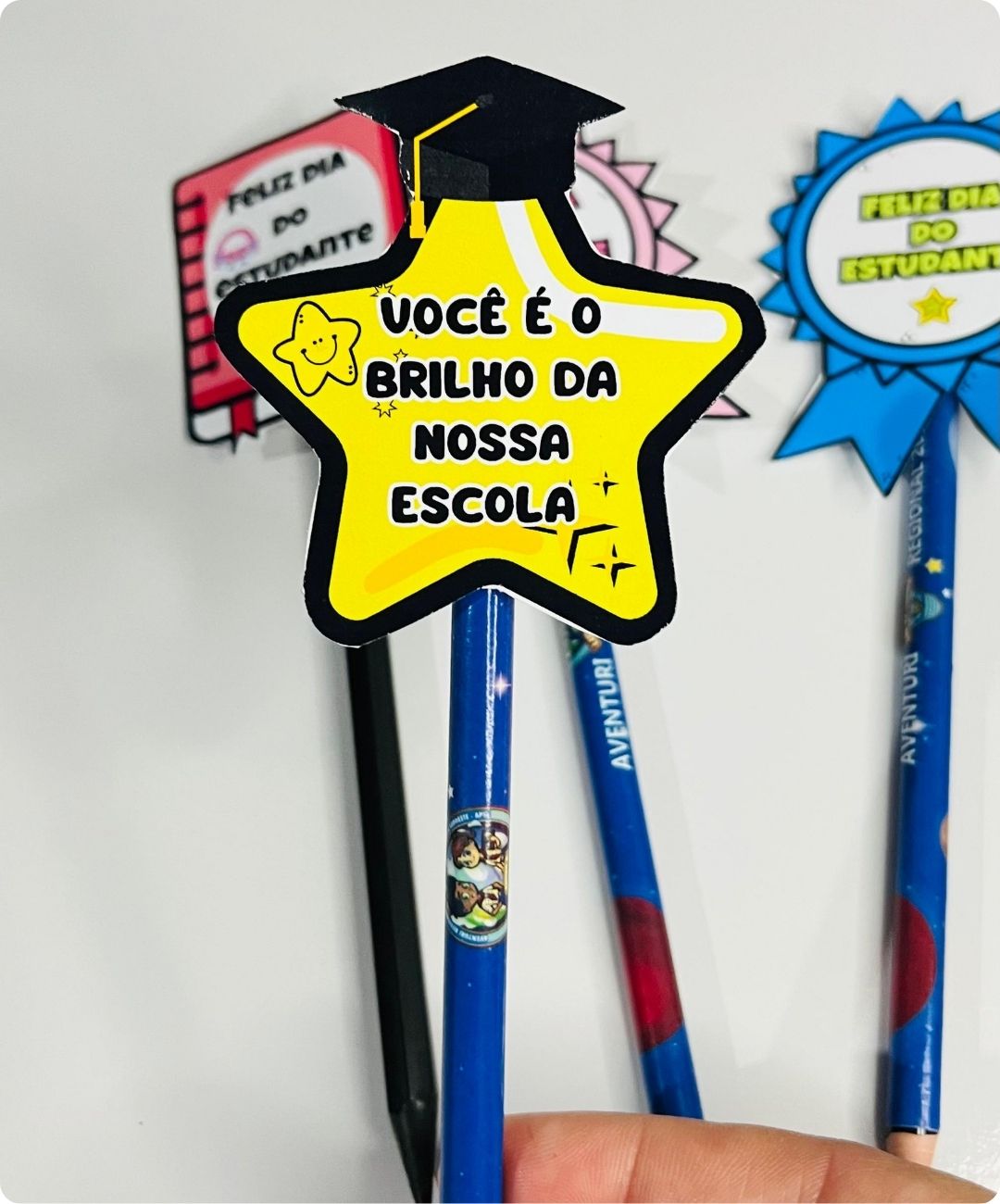 Ponteiras de lápis do Dia do Estudante para imprimir — amostra 4: Para quem é indicado