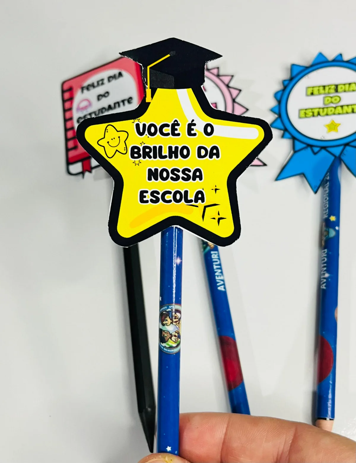 Ponteiras Dia do Estudante – PDF para Imprimir — capa do material