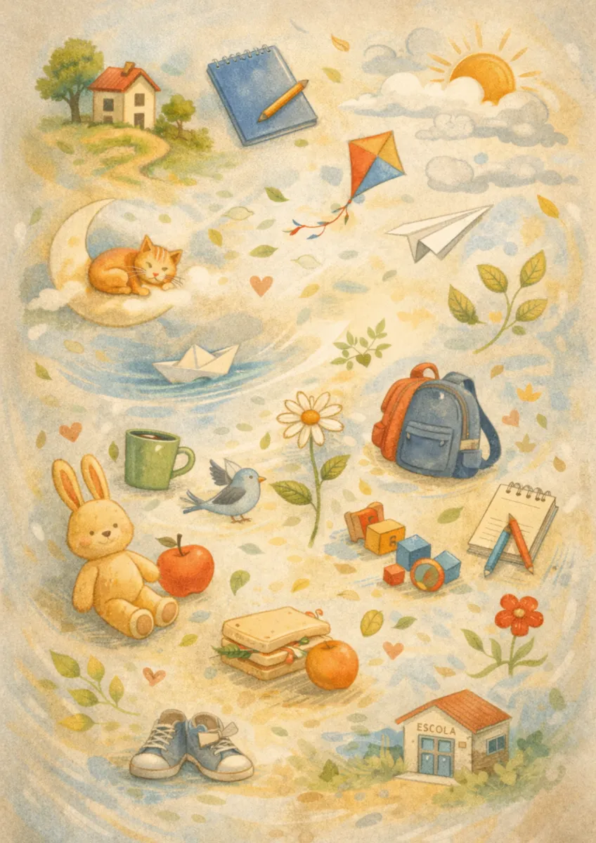 Por onde meu Coração sente - Livro — amostra 1: Uma história infantil sobre Tomás, a sensibilidade, as emoções e o poder do…