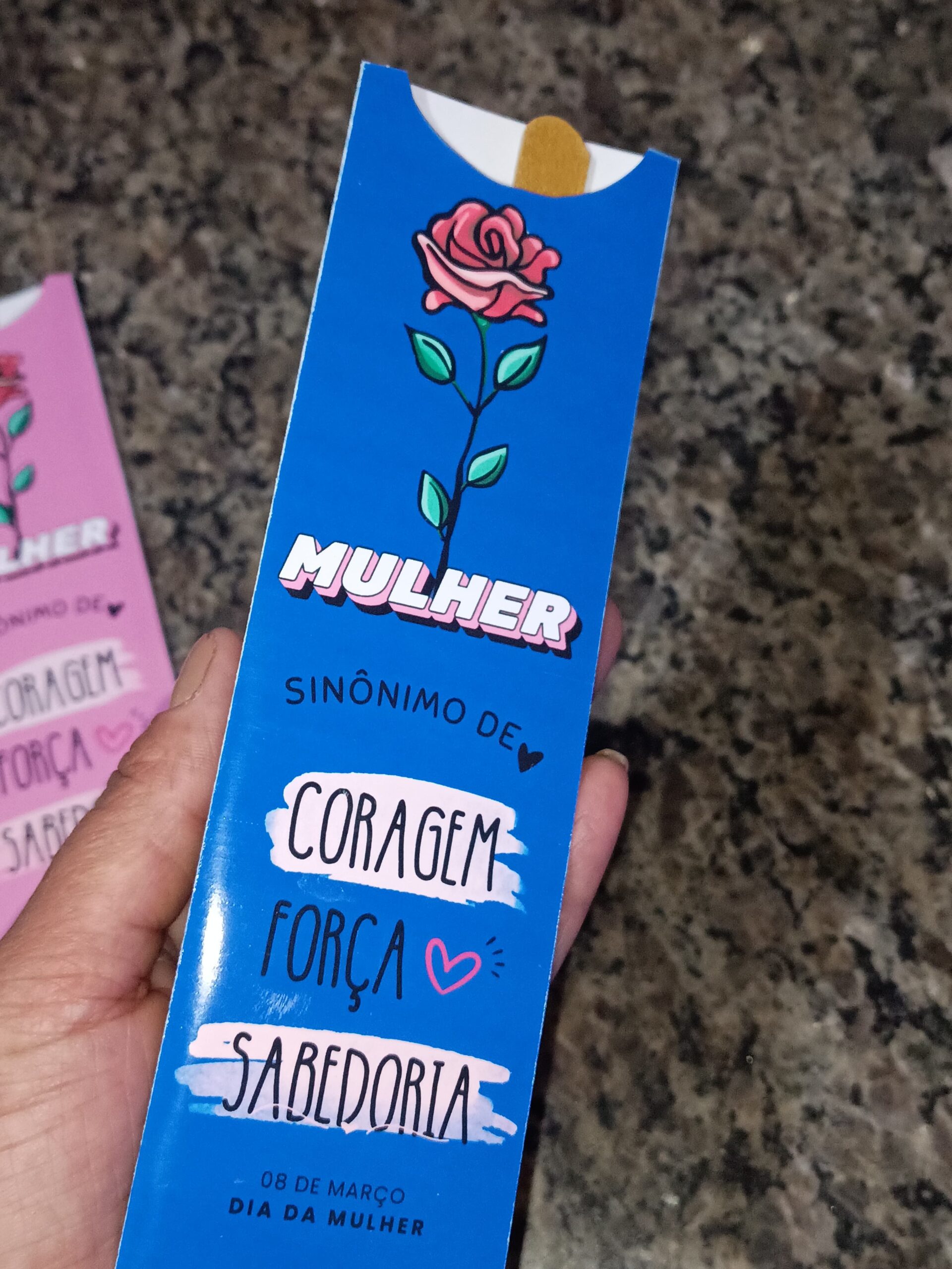 Porta lixa dia das mulheres – PDF para Imprimir — amostra 1: O que vem no material