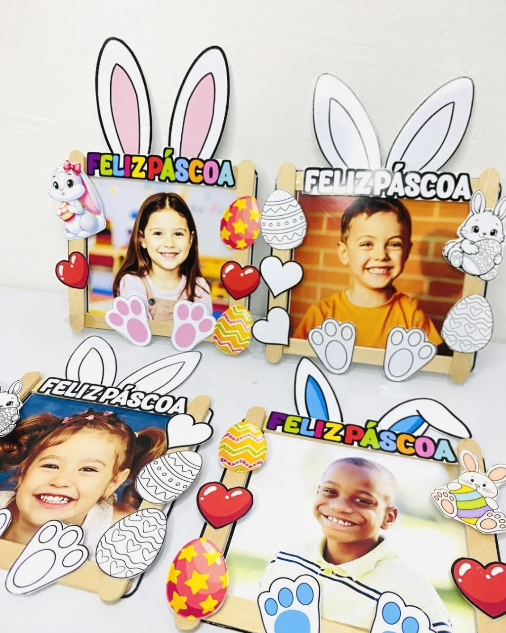Porta-Retrato Coelho da Páscoa — amostra 3: Uma lembrancinha encantadora para celebrar a Páscoa de forma criativa e cheia…