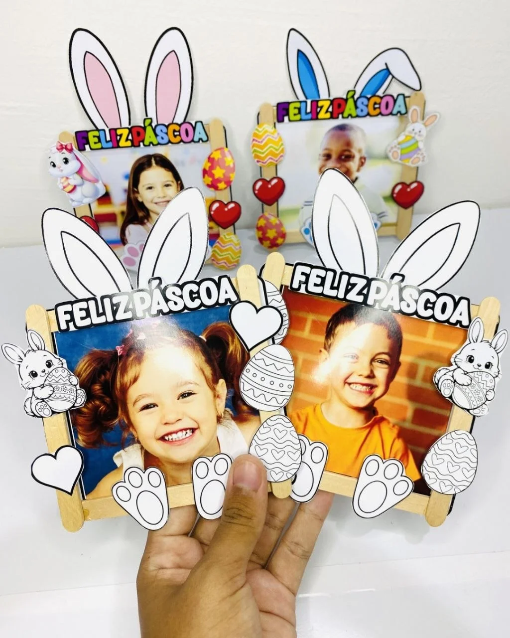 Porta-Retrato Coelho da Páscoa — Datas comemorativas para Todas as séries: Uma lembrancinha encantadora para celebrar a…