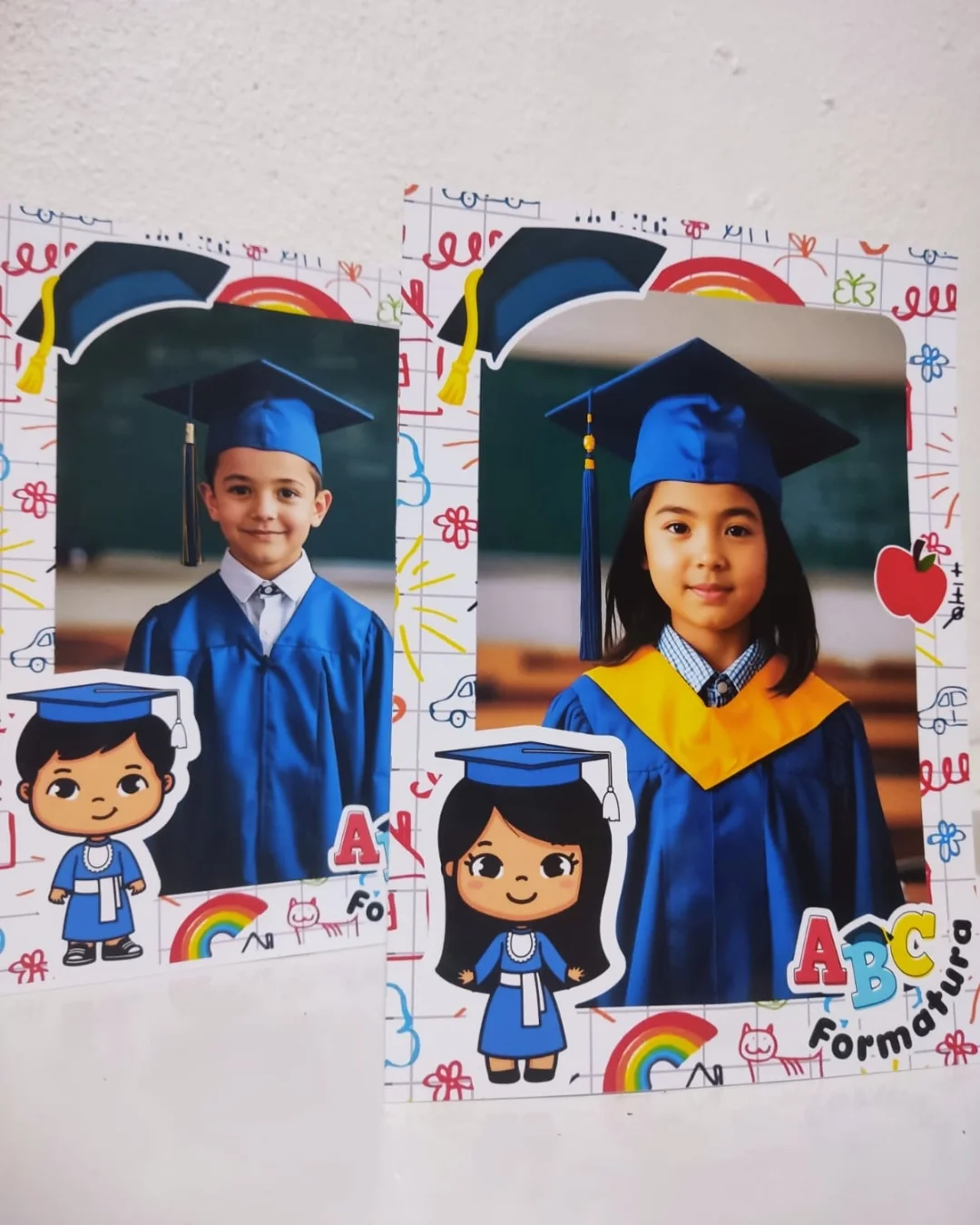 Porta-retrato de formatura ABC — amostra 3: 🎓✨ *Celebre a Formatura dos seus alunos com Estilo