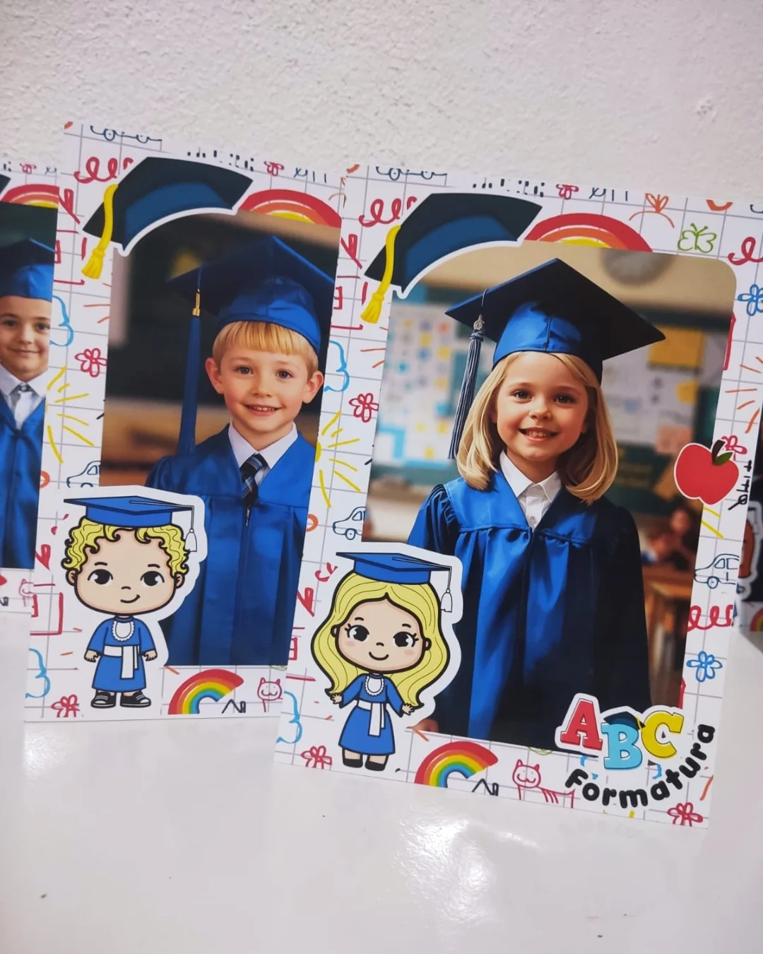 Porta-retrato de formatura ABC — amostra 4: 🎓✨ *Celebre a Formatura dos seus alunos com Estilo