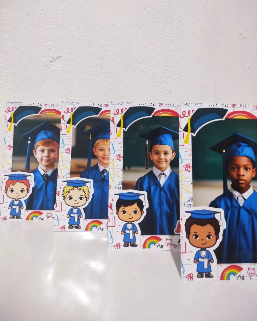 Porta-retrato de formatura ABC — amostra 6: 🎓✨ *Celebre a Formatura dos seus alunos com Estilo