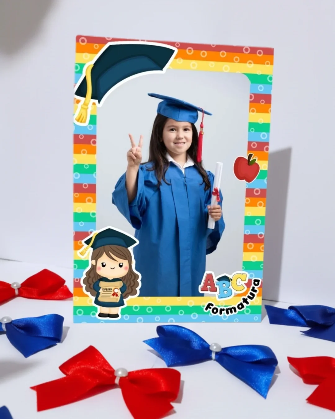 PORTA-RETRATO PERSONALIZADO – FORMATURA ABC — amostra 2: Celebre esse momento tão especial com um porta-retrato único e…