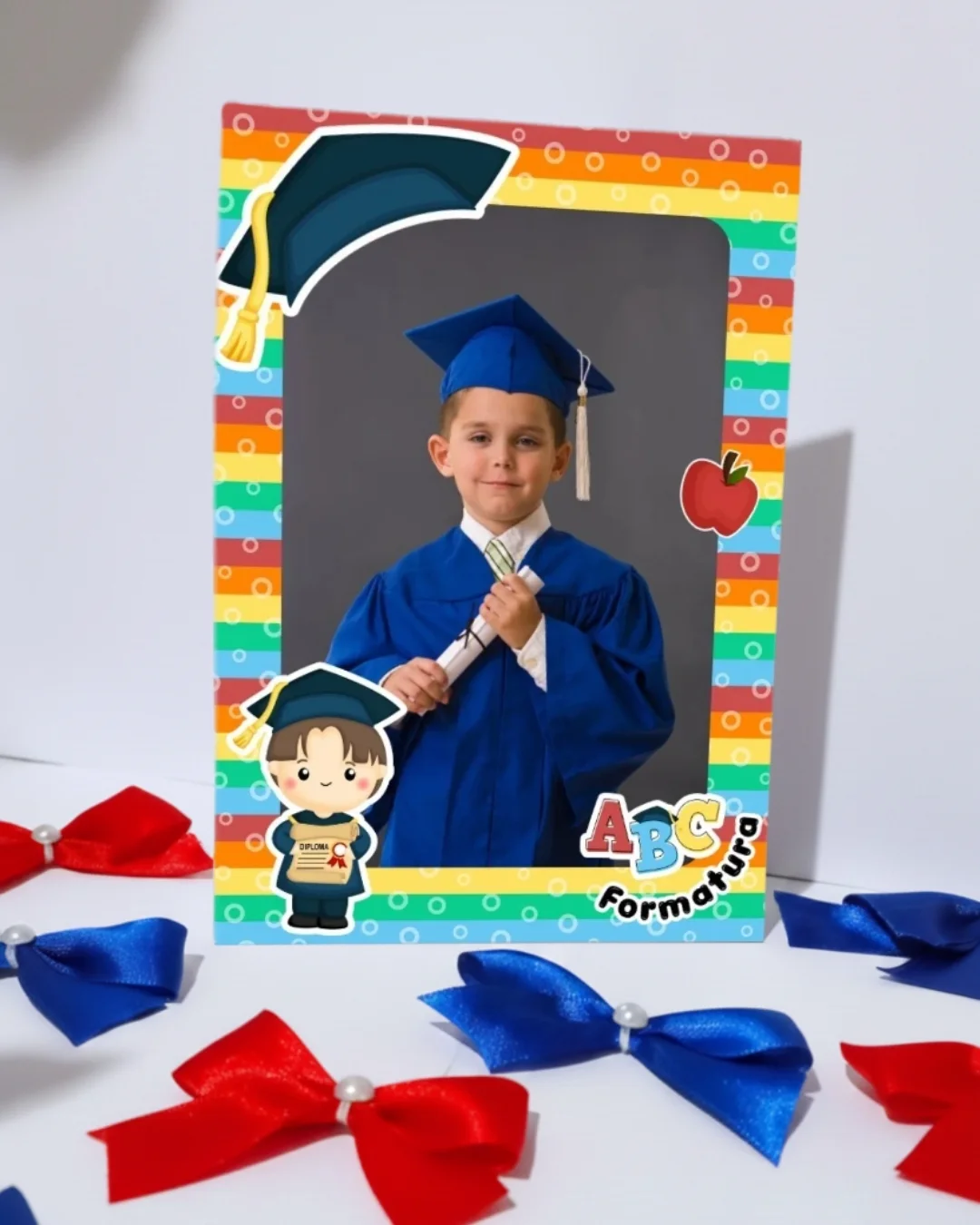 PORTA-RETRATO PERSONALIZADO – FORMATURA ABC — amostra 3: Celebre esse momento tão especial com um porta-retrato único e…