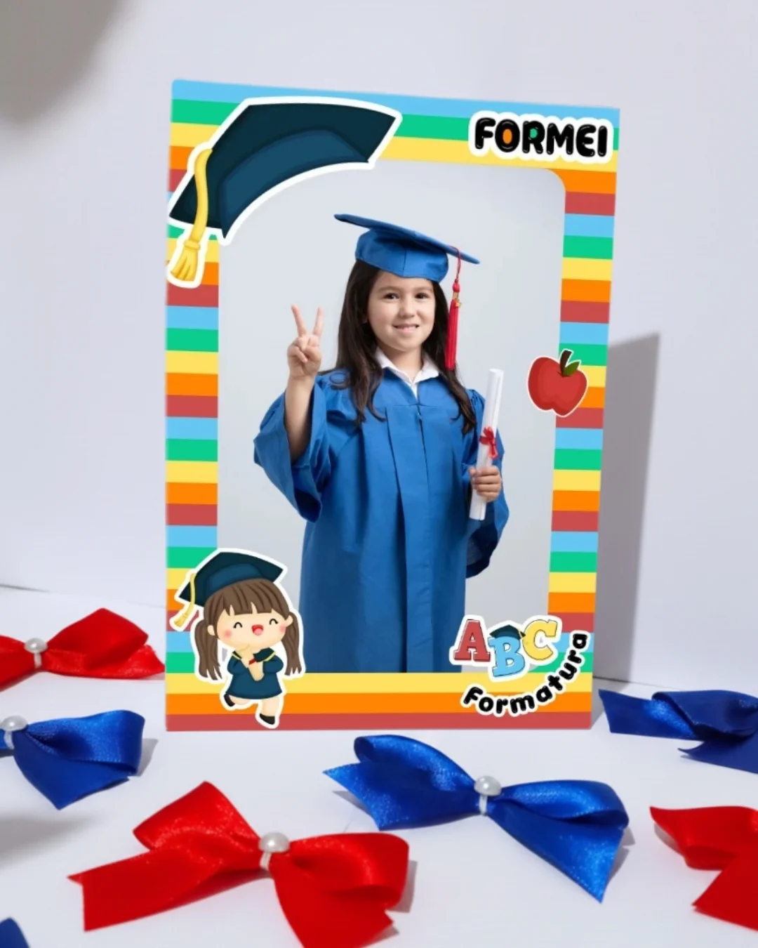 PORTA-RETRATO PERSONALIZADO – FORMATURA ABC — amostra 4: Celebre esse momento tão especial com um porta-retrato único e…