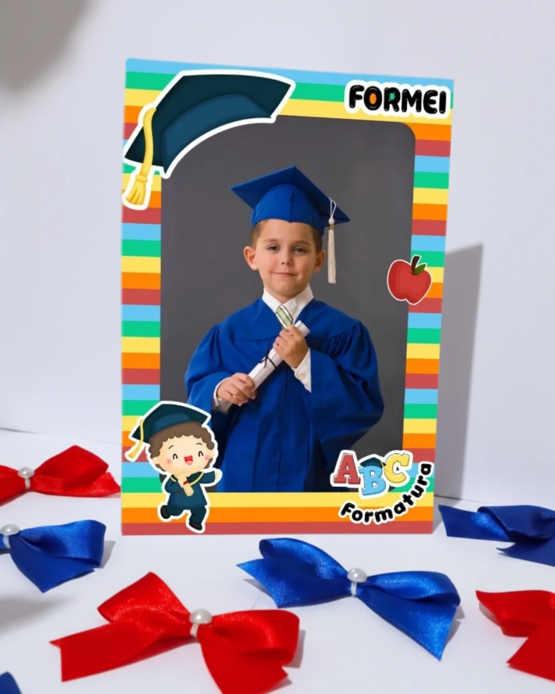 PORTA-RETRATO PERSONALIZADO – FORMATURA ABC — amostra 5: Celebre esse momento tão especial com um porta-retrato único e…