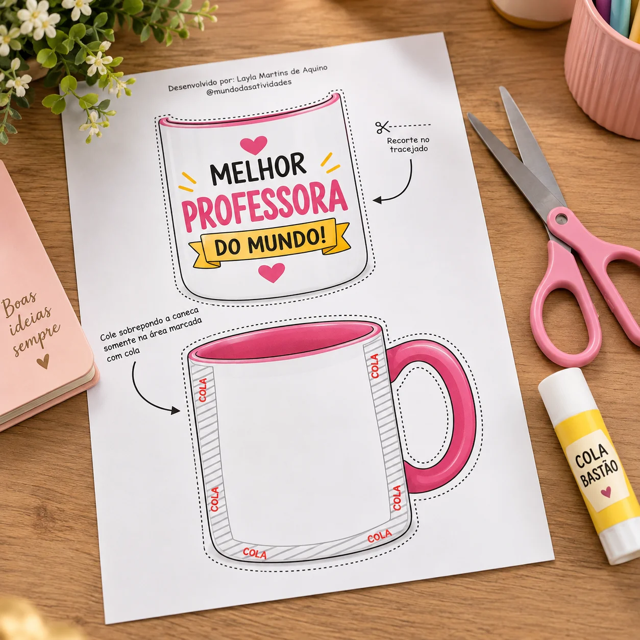 Porta Sachê para o dia dos professores - lembrancinhas — amostra 2: O arquivo contém