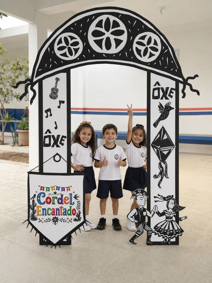 Portal Cordel Encantado – Painel Fotográfico Escolar — amostra 2: O Portal Cordel Encantado é um painel fotográfico…